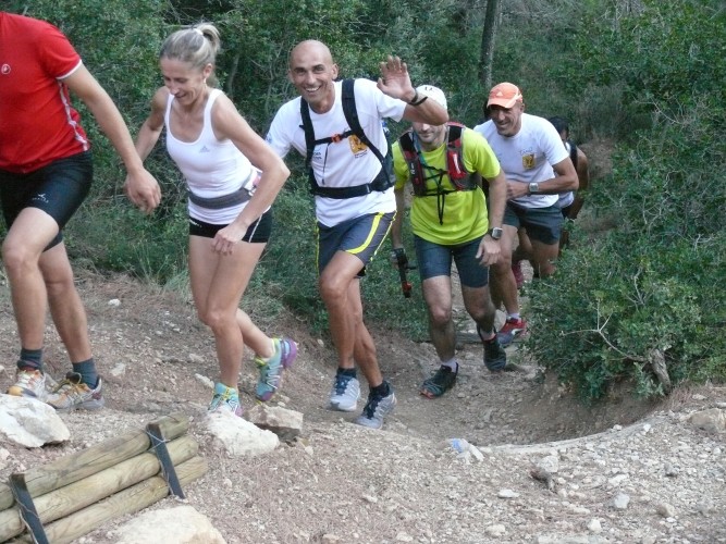 trail beaumes de Venise