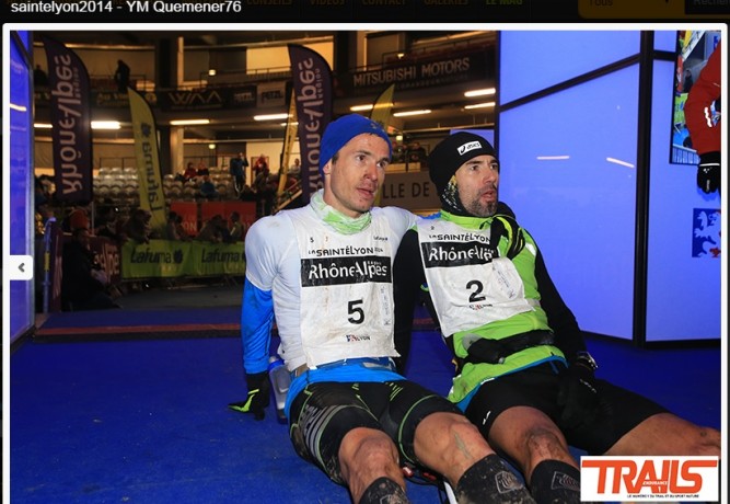 Arrivée Saintélyon (photo : Endurance Mag-Yves Marie QUEMENER)