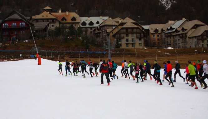 Trail blanc serre Chevalier