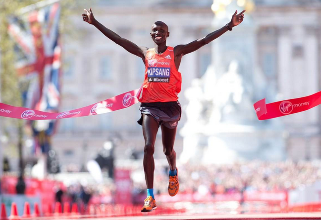Kenyan Wilson Kipsang (photo : © AFP)