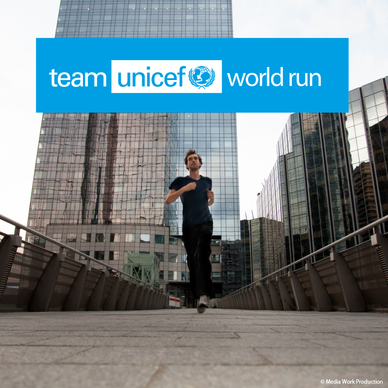 TEAM UNICEF WORLD RUN : la grande course connectée – U Run