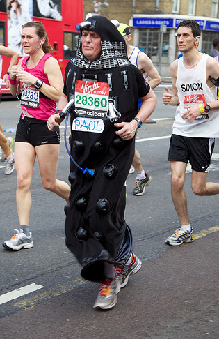 Dalek au marathon de Londres