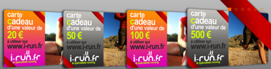 carte cadeau I-Run