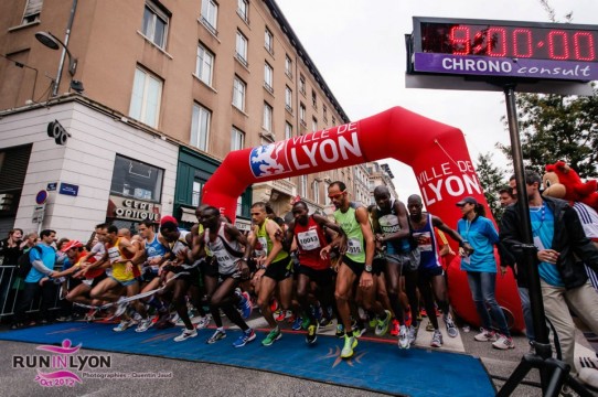 Semi marathon LYON-run in lyon 2012