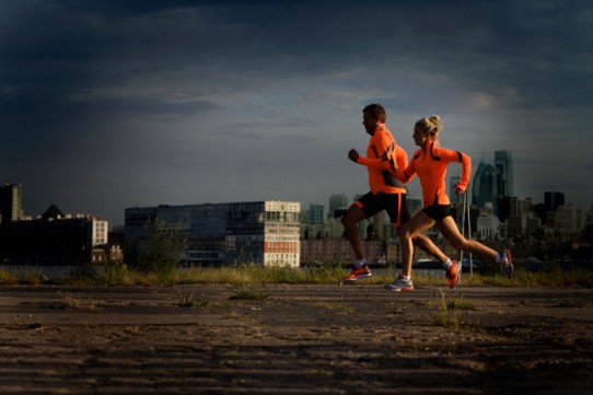 Entraînement de nuit, vizipro saucony