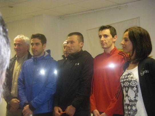 Course de noel, première corrida de lourdes