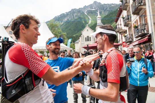 80 km  Mont-Blanc 2013 François Michel  et Jean-Michel Faure-Vincent. Photo Damien Rosso www.droz-photo.com