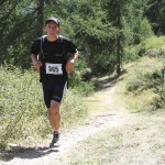 Gaël Reynaud 42 km du trail Ubaye Salomon  2010 photo Robert Goin