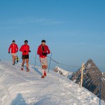 François D'Haene et Kilian Jornet Ice Trail Tarentaise  2013 photo www.photossports.com