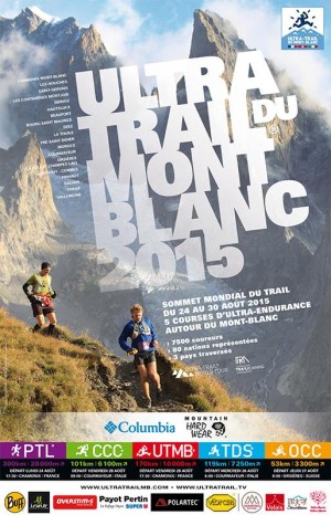 AFFICHE UTMB 2015