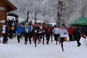 Départ du 22 km photo Robert Goin