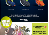 Animation SAUCONY/ TOMTOM chez i-Run