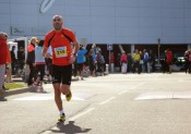 Samir sur le semi-marathon de Blagnac