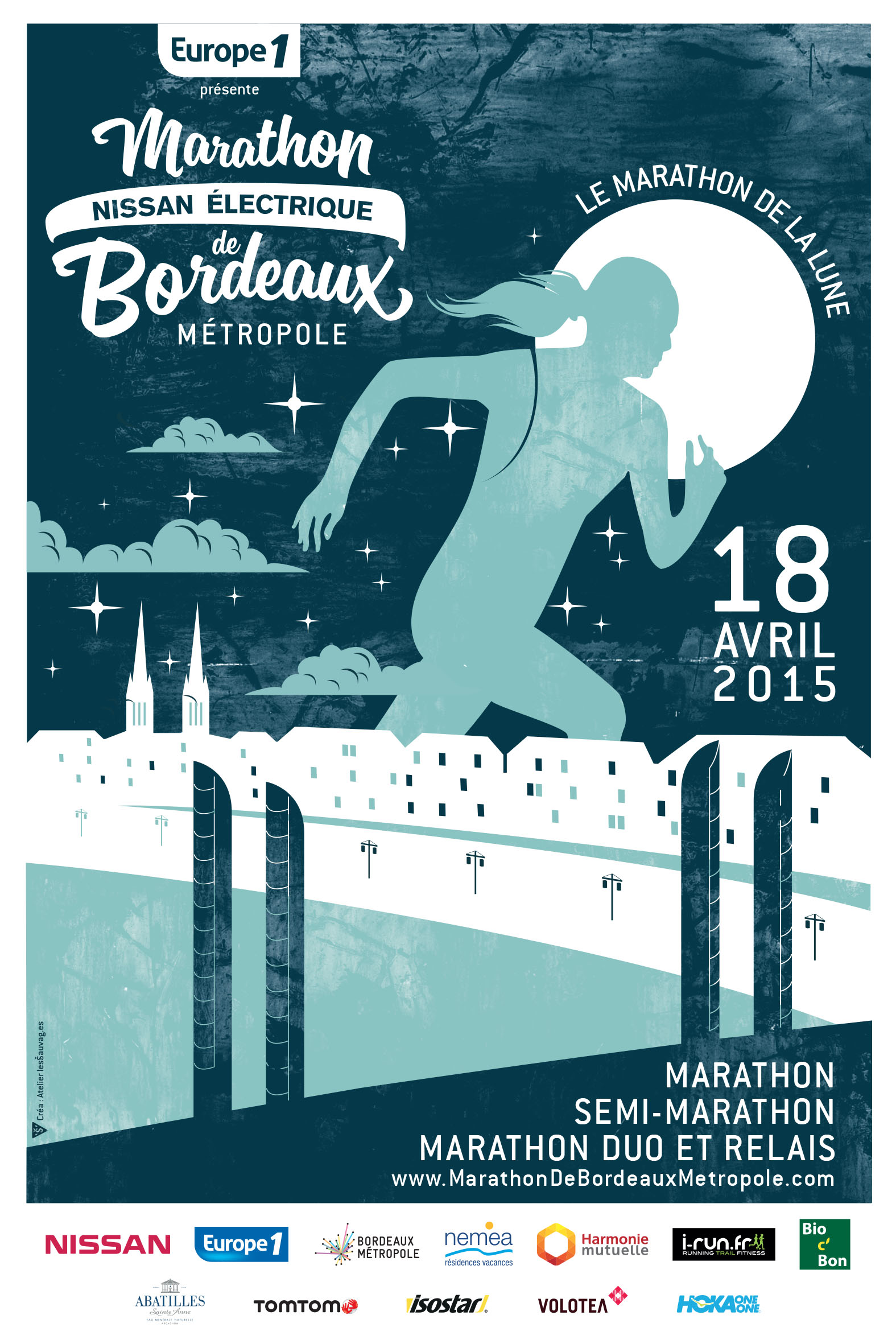 HOKA ONE ONE, FOURNISSEUR OFFICIEL DU MARATHON DE BORDEAUX METROPOLE U Run