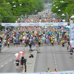 départ du marathon de Stockholm