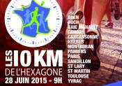 1ère édition des 10km de l’Hexagone