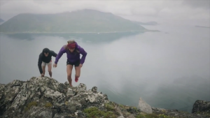 Kilian Jornet et Emelie Forsberg