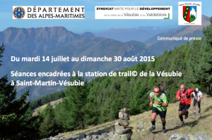 Séances encadrées à la station de trail© de la Vésubie