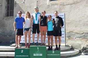 podium scratch 48km Trail Edf Cenis Tour