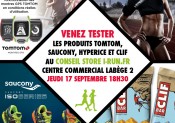 Animation Saucony, Tomtom, Clif et Hyperice chez i-Run.fr à Labège