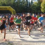 Trail du Pont du Gard départ