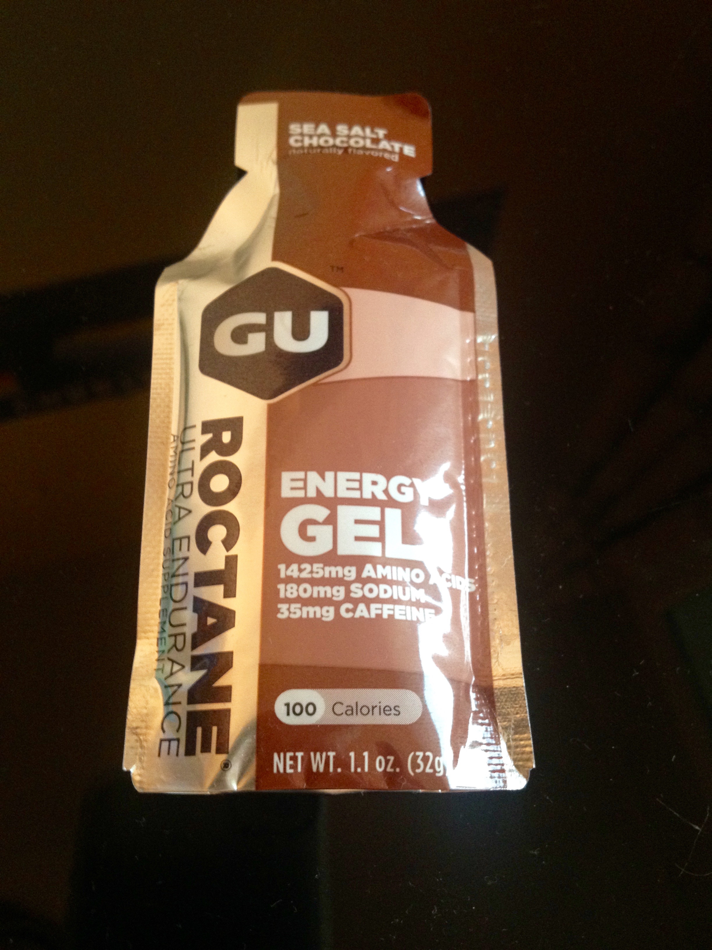 TEST Energy Gel Roctane de GU U Run