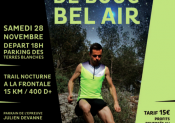 TRAIL NOCTURNE POUR LE TELETHON LE 28/11 – BOUC BEL AIR