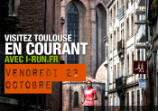 Sightjogging : i-Run.fr vous propose de visiter Toulouse en courant !