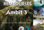 Suunto lance son ODR (Offre De Remboursement) sur les Ambit 3