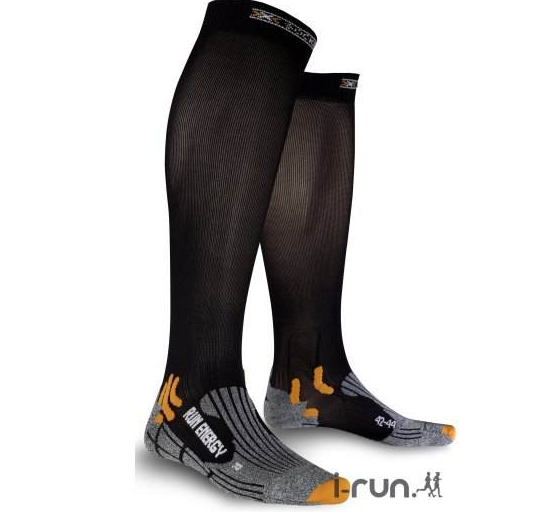 Chaussettes De Running X-SOCKS Run Energizer 4.0 Homme - Technologie X-Bionic, Compression, Ventilation