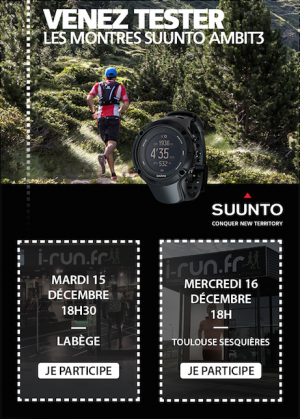 Ainmation Suunto chez i-Run.fr