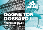 Deux dossards à gagner pour le semi-marathon de Paris