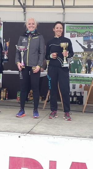 semi marathon de auch podium senior femme