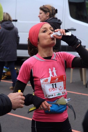 ecotrail de paris-ravitaillement à Buc