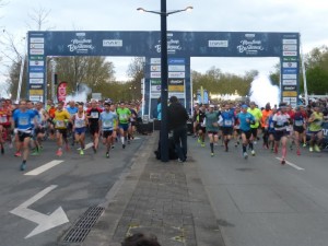 départ marahon de bordeaux