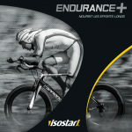 gamme Endurance+ Isostar