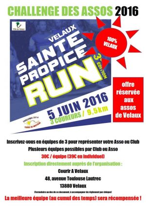 photo courir à velaux 2016