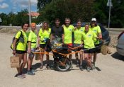 Jérôme Sordello, team i-Run, a couru pour lever des fonds