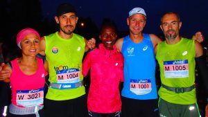 team Asics au départ de l'Ultravasan