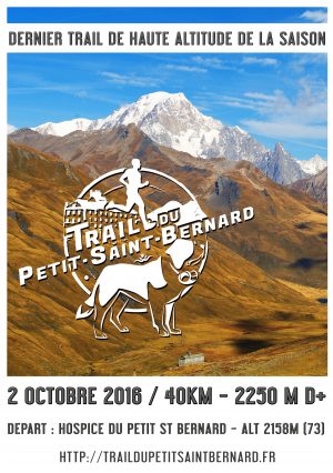 Trail du Petit Saint Bernard 