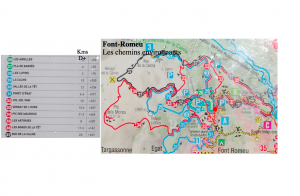 font romeu plan du site