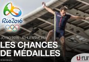 JO Rio 2016 : Les chances de médailles en athlétisme