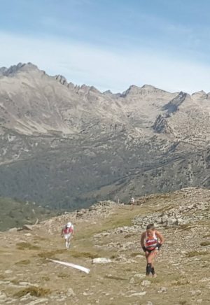 La fin de l'ascension du Mont Archas