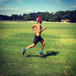 Yohan Durand à l'entraînement