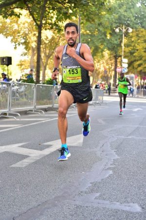 Morhad AMDOUNI, vainqueur du 20km de Paris