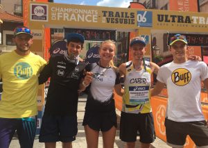 Buf France team _ Hoka _ Les Saisies - France de Trail 2016