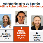 athlète féminine de l'année