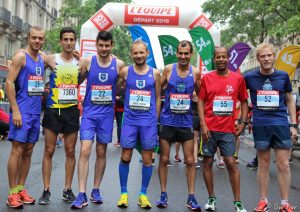 Team Lenglen au 10km L'Équipe