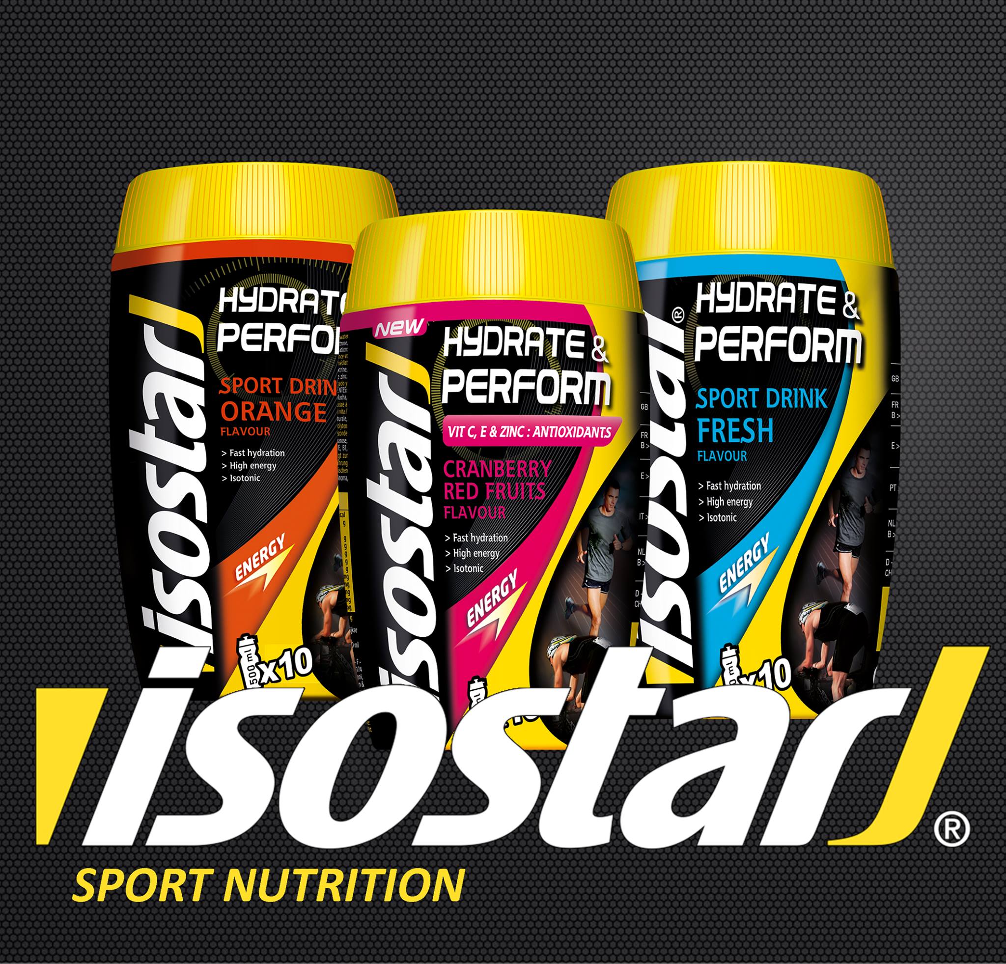 Isostar Endurance+ Energy Sport Boisson Énergétique Tropical 790g