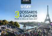 3 dossards à gagner pour les 20km de Paris !